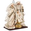 Bizzotto Sacra famiglia Majestic rosa con base h38