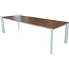 Magazzini Cosma S.P.A. Sacramento, tavolo 215/280x100 bianco effetto legno