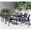 Magazzini Cosma S.P.A. Sacramento, tavolo 165/215x85 cm antracite