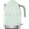 Smeg Bollitore con temperatura regolabile 3D Verde pastello, ANNI '50 SMEG 2400W