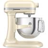 Kitchenaid Artisan, Planetaria con ciotola sollevabile, 6,6 L, Crema