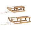 Bizzotto Set 2 slitta chamonix naturale