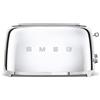 Smeg TOSTAPANE TOASTER 4 FETTE CROMATO ANNI '50 SMEG