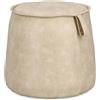 Bizzotto Pouf Rudina Avorio