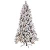Bizzotto Albero di natale Garlenda glitter h 210 cm - 1564 rami 300 led