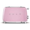 Smeg TOSTAPANE TOASTER 2 FETTE ROSA ANNI '50 SMEG