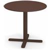Emu Darwin tavolo abbattibile Ø 80 cm, corten 86