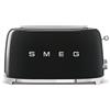 Smeg TOSTAPANE TOASTER 4 FETTE NERO ANNI '50 SMEG