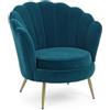 Bizzotto POLTRONA BLU PAVONE - GILIOLA