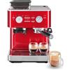 Kitchenaid Macchina per caffè espresso semi-automatica con macinacaffè - Rosso mela metallizzato