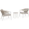 Bizzotto Set 3 salotto con cuscini millor wall