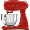 Smeg Impastatrice planetaria full 50's Style, rosso