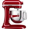 Kitchenaid Artisan, Planetaria con ciotola sollevabile, 6,6 L, Rosso Imperiale