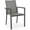 Bizzotto Sedia con braccioli konnor antracite cx23