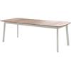 Emu SHINE TAVOLO EMU 225X100 CM BIANCO 23 E TEAK