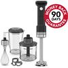 Kitchenaid Frullatore ad immersione senza filo, senza batteria, con accessori, nero