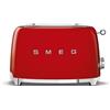 Smeg TOSTAPANE TOASTER 2 FETTE ROSSO ANNI '50 SMEG