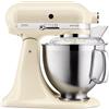Kitchenaid Artisan, planetaria 5KSM185PSEAC con testa reclinabile 4,8 Lt, accessori in acciaio inox, almond cream