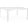 Bizzotto Tavolo allungabile Kiplin 149X97/149 bianco cx21