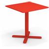 Emu DARWIN TAVOLO EMU 70X70 CM ROSSO 50