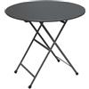 Emu ARC EN CIEL TAVOLO EMU Ø 80 CM FERRO ANTICO 22