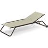 Emu Snooze lettino marrone, telo beige