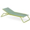 Emu Snooze lettino verde, telo menta