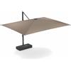 Emu NAVONA OMBRELLONE PALO LATERALE EMU 4X3,2 MT FERRO ANTICO TAUPE