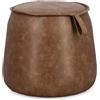 Bizzotto Pouf Rudina Cognac