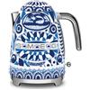 Smeg Dolce&Gabbana, Bollitore Blu Mediterraneo - KLF03DGBEU