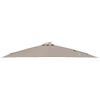 Magazzini Cosma S.P.A. Telo darwin/mendel, palo laterale, taupe, 3x4