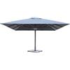 Magazzini Cosma S.P.A. Ombrellone giove palo centrale antracite, 5x5 m, telo grigio