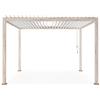 Bizzotto PERGOLA OCEAN 3.6X3.6 RUSTIC-BIANCO