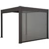 Bizzotto TENDA RULLO PER PERGOLA OCEAN LATO 4M ANTRACITE