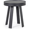 Bizzotto TAVOLINO SPYRO D41 ANTRACITE QS22