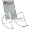Bizzotto POLTRONA DONDOLO C-P DEMID NEW BIANCO
