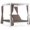 Magazzini Cosma S.P.A. Gazebo letto timbuktu, bianco