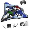 Aereo RC portatile modello jet da combattimento con rotazione a 360° per