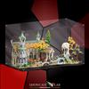 TECA IN PLEXIGLASS ACRILICO-SHOWCASE-PER SET LEGO® 10316-GRAN BURRONE-RIVENDELL