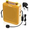 Giecy Amplificatore vocale con microfono, sistema PA portatile, 30 W,