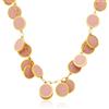 CHANTECLER Collana paillettes in oro con diamanti