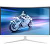 Philips Monitor Evnia 5000 27" Quad HD Curvo Bianco 1920x1080 180Hz