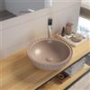 VITRA Lavabo d'appoggio 40x13 cm in ceramica tortora opaco - Blik