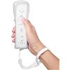 Aicharynic Telecomando Wii: controller di gioco Controller Wii connessione sensore di movimento remoto wireless controller gamepad sostitutivo per console Wii e Wii, con custodia in silicone e cinturino da polso