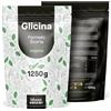 Bloom Naturals Beauty Supplements Glicina Integratore - 1250g Formato Scorta - Polvere Pura di Glicina - Vegan e Prodotto in Germania - Glicina Polvere