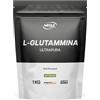 Wehle Sports Glutammina in Polvere - 1 KG - 200 Porzioni - L-Glutammina Extra Pura con Vitamina B6 - Vegana e Prodotta in Germania - Glutamina Polvere