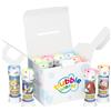 Bubble World Sonic the Hedgehog Bolle di Sapone Set 12 Pezzi da 60ml Regalini Festa Compleanno Bambini Gadget Invitati Tubetti monocolore e soffiatore integrato per compleanno bambini Made in Italy