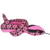 Wild Republic Plush Snake Collegamenti Rosa, Serpente Di Peluche, Regalo Per Bambini, Peluche Per Bambini, Imbottitura Realizzata Partendo Da Bottiglie Riciclate