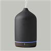 Foyucool Umidificatore in Ceramica, 250 ml Diffusore Ambiente, Nero | 7 Colori di Luce e 2 Modalità di Spruzzo, Temporizzazione 1/3/5H e Auto-Off Senza Acqua, Umidificatore per Ambiente Piante