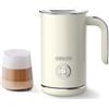 Cafelffe MK-202 - Montalatte elettrico per caffè - 4 in 1 - Schiuma calda e fredda con frusta, scalda latte/cioccolato, controllo one-touch e impugnatura ergonomica, ideale per i professionisti